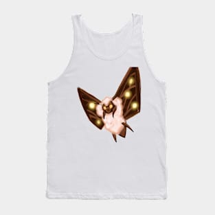 Cute Moth Drawing Tank Top